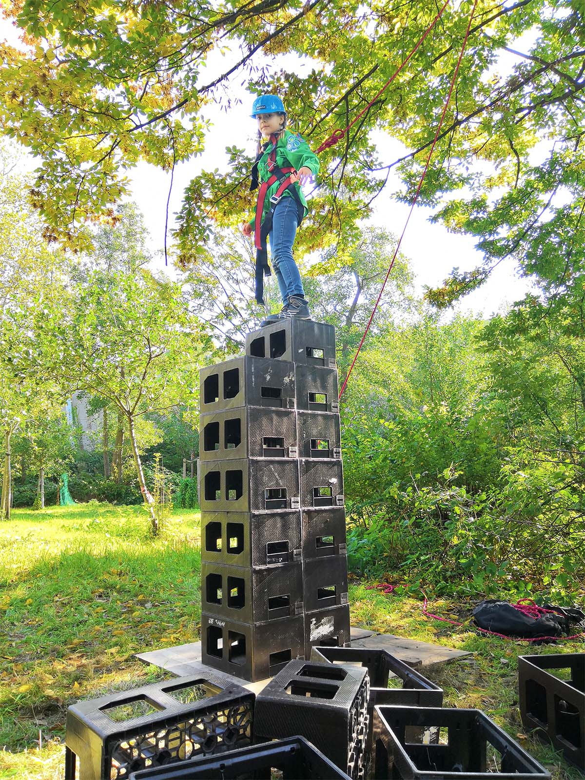 Kratklimmen. Ga jij de uitdaging aan? Bij de Scouting Tono-groep.