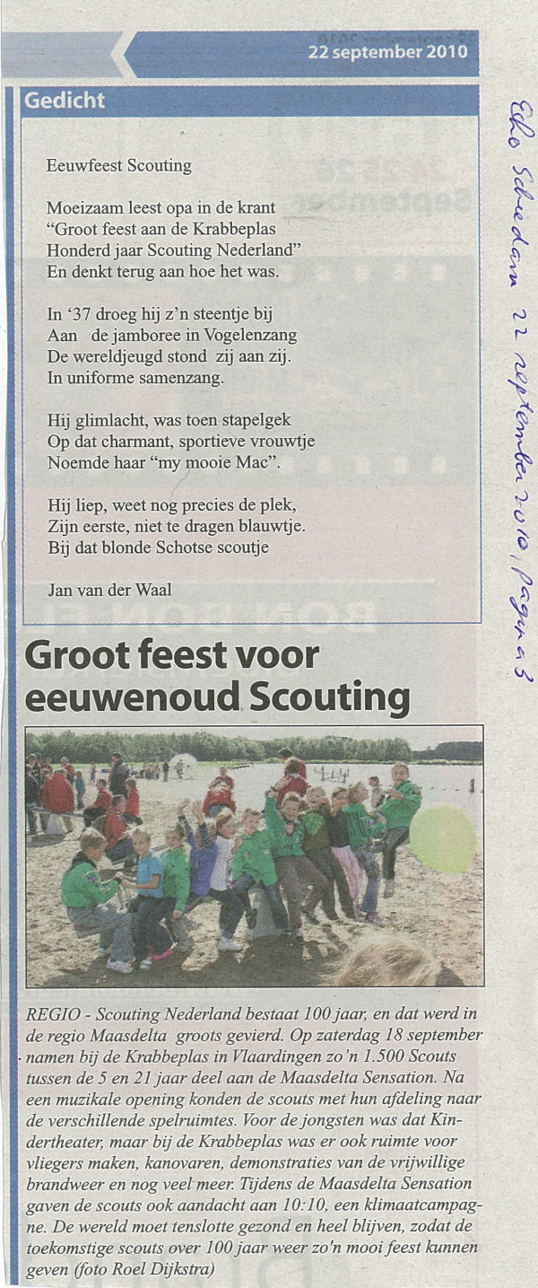 de Echo Schiedam van 22 september 2010, pagina 3