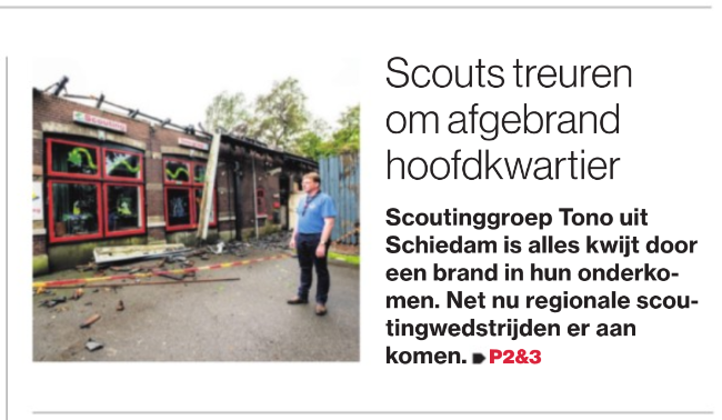 Algemeen Dagblad / katern Waterweg - 19 mei 2017 - Voorpagina